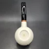 MBSD Meerschaum Deluxe Calabash Block Meerschaum Pipe, Briar-Mortise [SOLD OUT] - Image 7