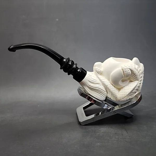 MBSD Meerschaum Kenan Claw Block Meerschaum Pipe, New - Image 7
