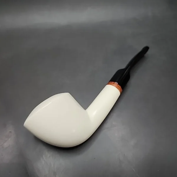 MBSD Meerschaum Deluxe Danish Dublin Block Meerschaum Pipe, Briar-Mortise [SOLD OUT] - Image 7