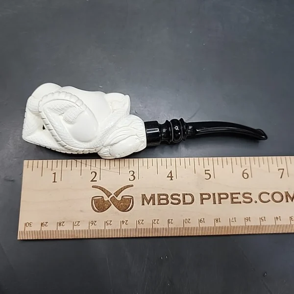 MBSD Meerschaum Kenan Claw Block Meerschaum Pipe - Image 9