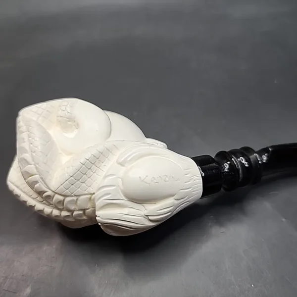 MBSD Meerschaum Kenan Claw Block Meerschaum Pipe, New - Image 9