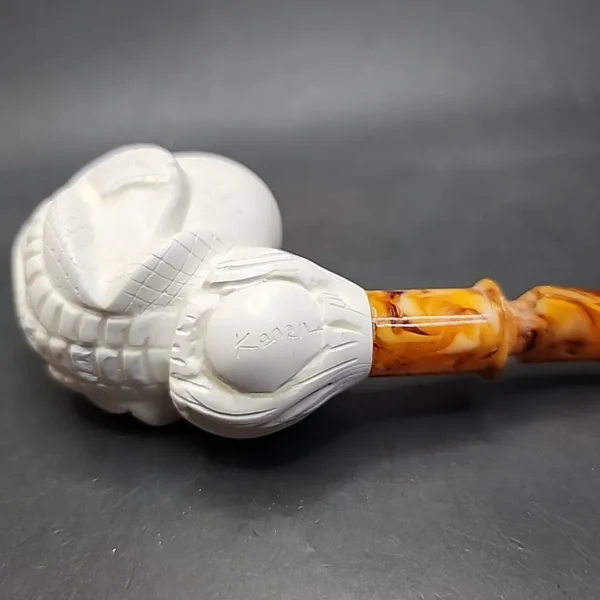 MBSD Meerschaum Classic Claw by Kenan Block Meerschaum Pipe, New - Image 9