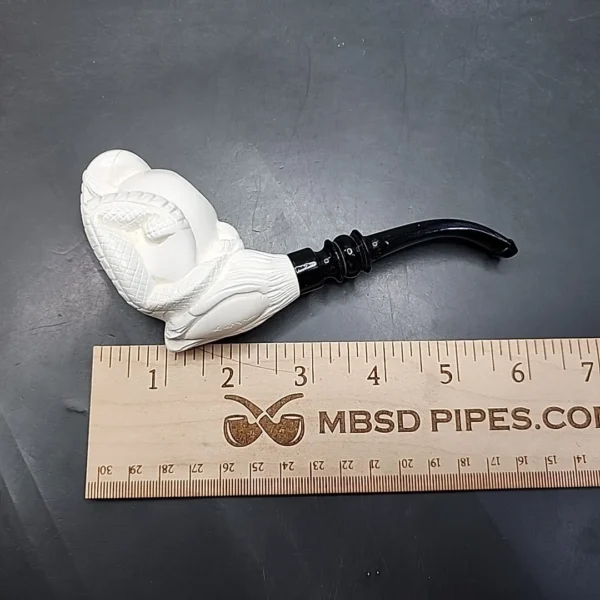 MBSD Meerschaum Kenan Claw Block Meerschaum Pipe, New - Image 9