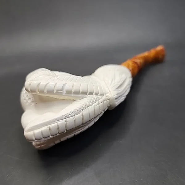 MBSD Meerschaum Claw Block Meerschaum Pipe, New - Image 9