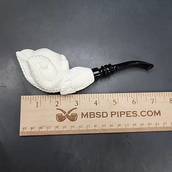 MBSD Meerschaum Classic by Kenan Dragon Claw Block Meerschaum Pipe - Image 10