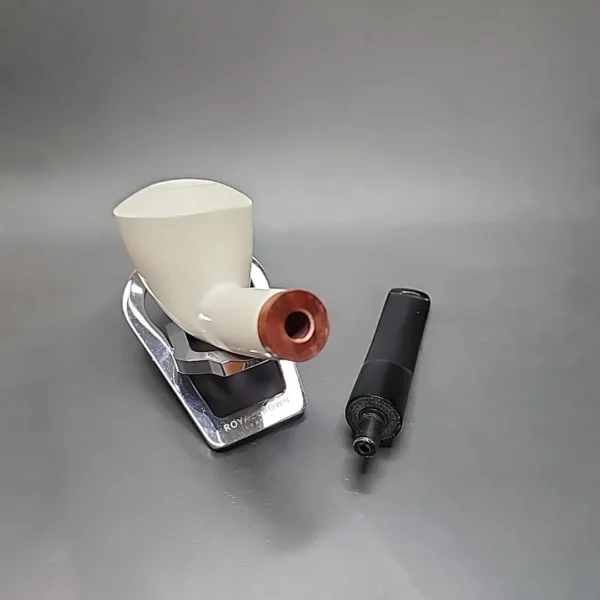 MBSD Meerschaum Deluxe Danish Dublin Block Meerschaum Pipe, Briar-Mortise [SOLD OUT] - Image 10