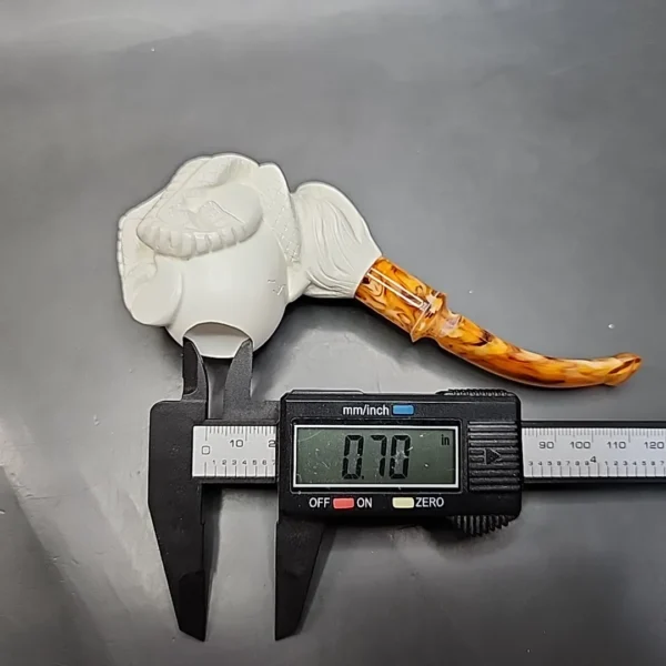 MBSD Meerschaum Classic Claw by Kenan Block Meerschaum Pipe, New - Image 11