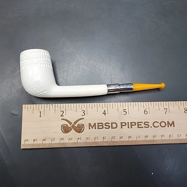 MBSD Meerschaum Spigot Liverpool Block Meerschaum Pipe - Image 11
