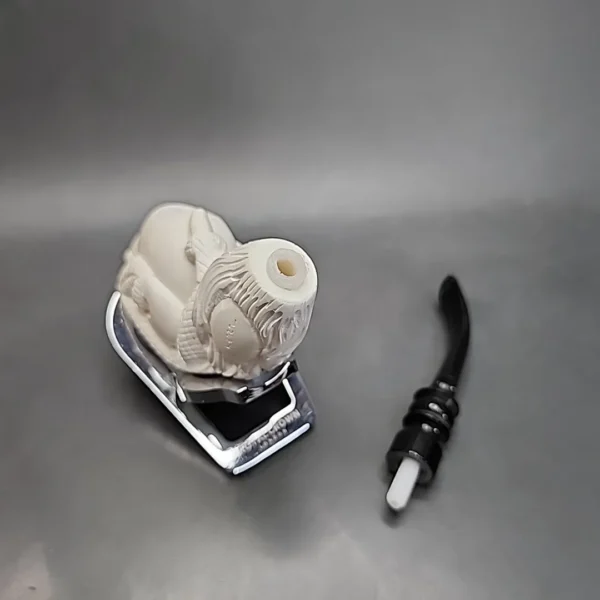MBSD Meerschaum Classic by Kenan Dragon Claw Block Meerschaum Pipe - Image 12