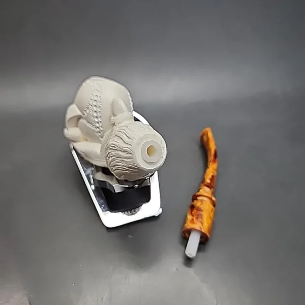 MBSD Meerschaum Claw Block Meerschaum Pipe, New - Image 12