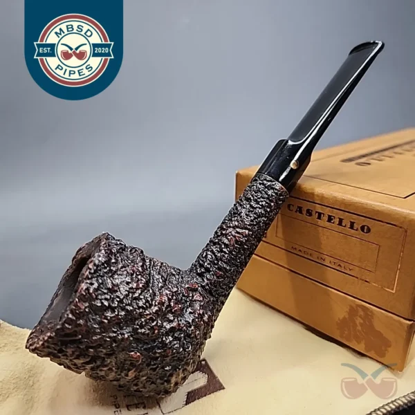 Castello KK 15 Sea Rock Pot Estate Briar Pipe