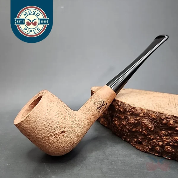 Morgan Bones Straight Billiard Briar Pipe, New