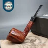 Ser Jacopo L2 Smooth Straight Dublin Estate Briar Pipe, Italian Estates