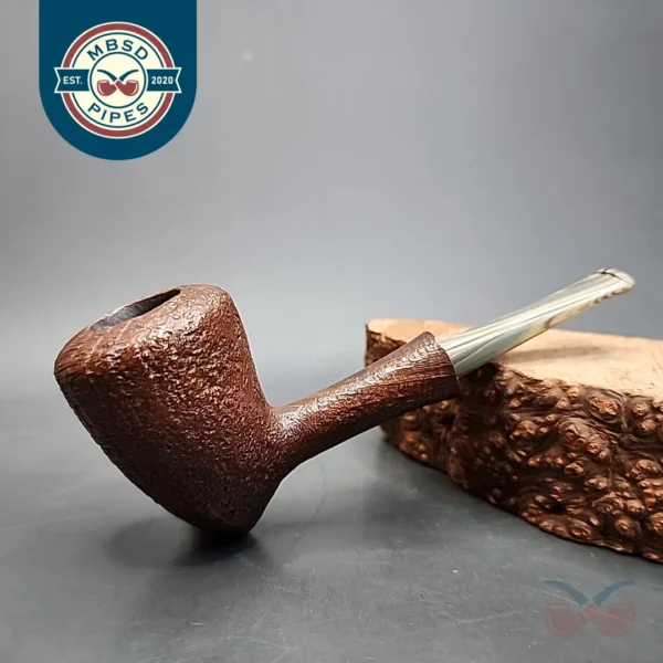 La Biota Sandblasted Pickaxe Handmade Briar Pipe, New