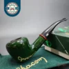 Chacom Green Trekking 264 Smooth Bent Acorn Estate Briar Pipe, Unsmoked