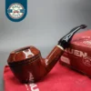 Vauen 6802 Smooth Bent Rhodesian Estate Briar Pipe, Unsmoked, 9mm