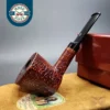 Ser Jacopo S2 Sandblasted Dublin Sitter Handmade Briar Pipe, New