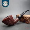 Mastro De Paja Classica Sandblasted Bent Dublin Estate Briar Pipe, Unsmoked