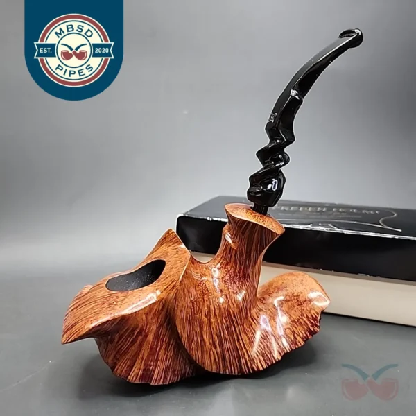 Preben Holm Hallmark H4 Smooth Freehand Estate Briar Pipe, Unsmoked [SOLD]