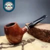 Mastro Geppetto Liscia 1 Smooth Barrel Estate Briar Pipe, 9mm, Italian Estates