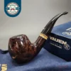 Vauen Stone 04 Smooth Bent Apple Estate Briar Pipe, Unsmoked, 9mm