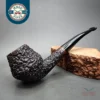 Don Carlos Rusticated Bent Rhodesian Estate Briar Pipe, Italian Estates