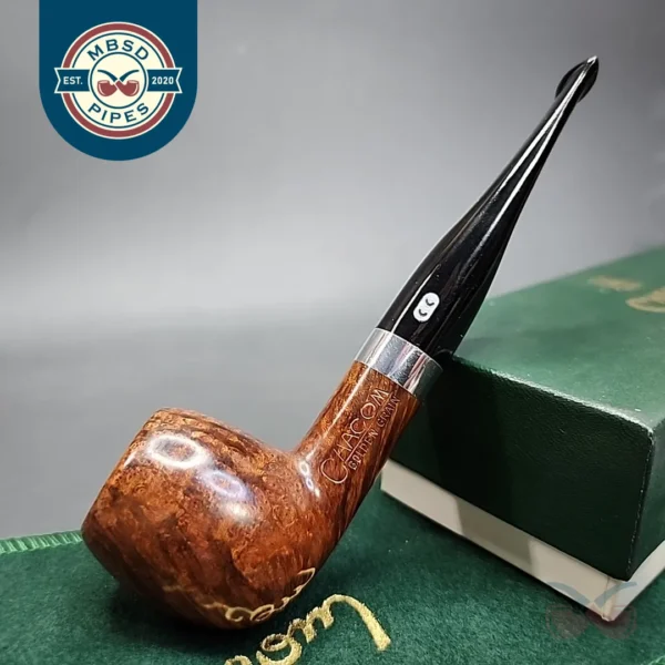 Chacom Golden Grain 168 Smooth Straight Apple Estate Briar Pipe