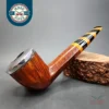 Nording Hand Made 19 Silver Cap Facet Canadian Estate Briar Pipe, Danish Estates [SOLD OUT]