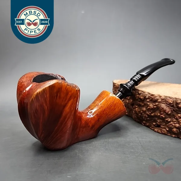 Nording Handmade Freehand Sitter Estate Briar Pipe, Danish Estates