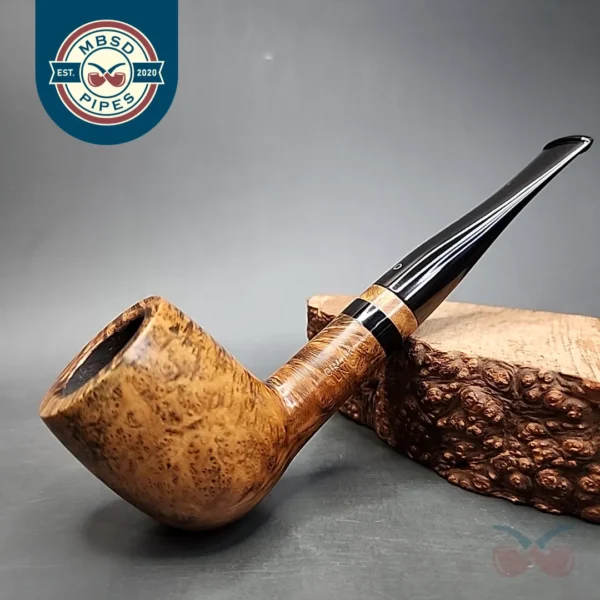Orlik Unic 182 Smooth Straight Billiard Estate Briar Pipe, English Estates