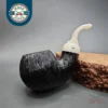 Moonshine Short Fuse Cannonball, Rusticated Estate Briar Pipe, American Estates [SOLD]