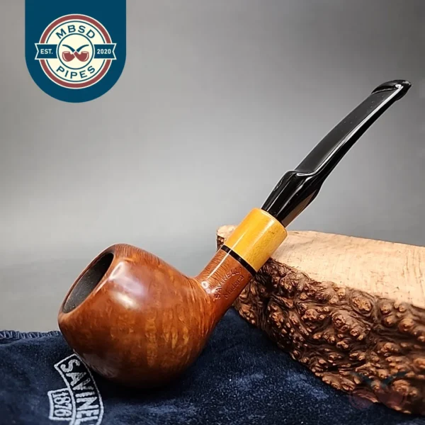 Savinelli Madera 207 Smooth Apple Estate Briar Pipe, 6mm, Italian Estates
