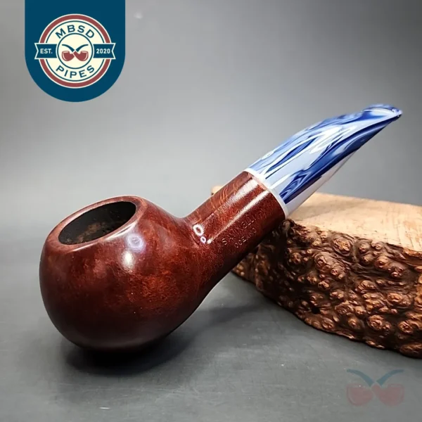 Savinelli Oceano 320 KS Smooth Author Estate Briar Pipe, 6mm, Italian Estates