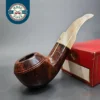BBB Tortoise 765 Smooth Bent Estate Briar Pipe, Unsmoked