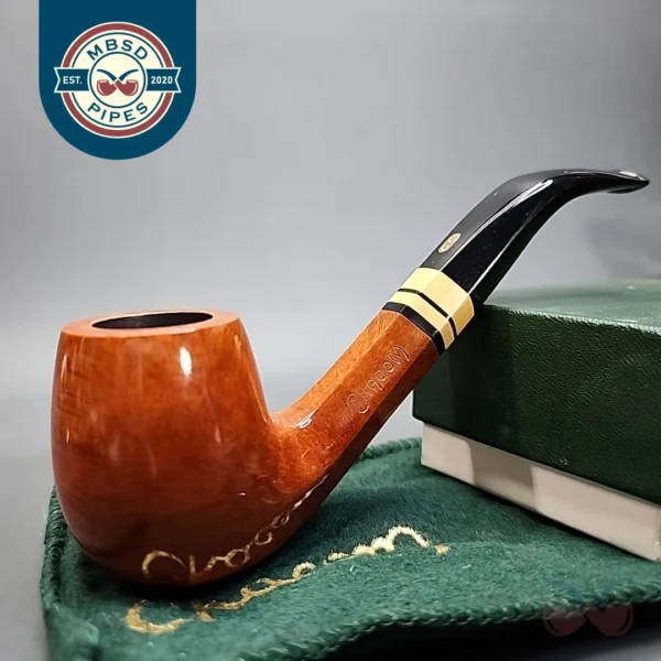 Chacom Hexagone 43 Smooth Bent Estate Briar Pipe, Unsmoked [SOLD]