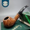 Chacom Trekking 262 Smooth Author Estate Briar Pipe, Unsmoked, 9mm, Adapter