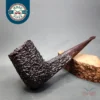 Ferndown Bark Magnum-sized Rusticated Panel Estate Briar Pipe, Unsmoked