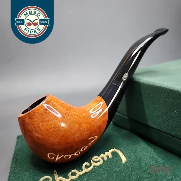 Chacom Volute Smooth Cobra Estate Briar Pipe, Unsmoked