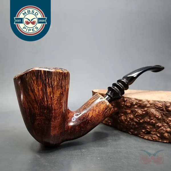 Nording Handmade 3 Smooth Freehand Estate Briar, Pipe Unsmoked