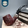 Ser Jacopo R1 Rusticated Bent Billiard Estate Briar Pipe