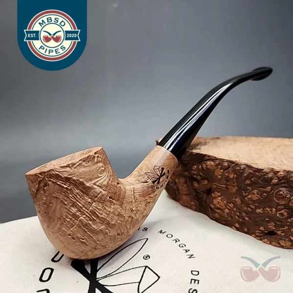 Morgan Bones Bent Pot Pipe, New
