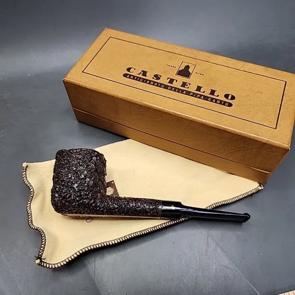 Castello KK 15 Sea Rock Pot Estate Briar Pipe - Image 3
