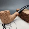 Morgan Bones Bent Billiard Briar Pipe, New - Image 3