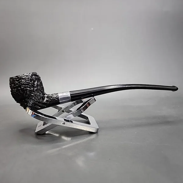 Peterson Carroll of Carrollton 2023 Sandblasted Estate Briar Pipe, Unsmoked - Image 3