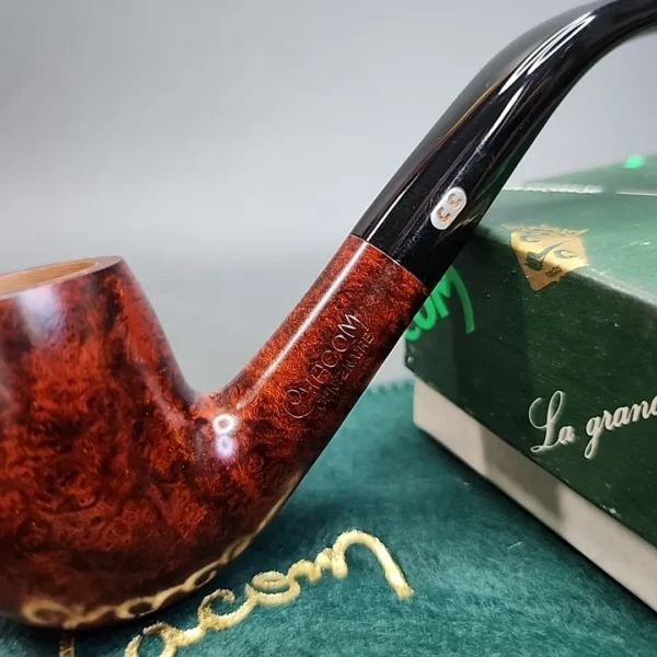 Chacom Centenaire 42 Bent Billiard Estate Briar Pipe, Unsmoked - Image 3