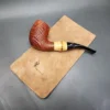 Savinelli Autograph 6 N Sandblasted Freehand Estate Briar Pipe, Unsmoked - Image 3