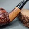 Ser Jacopo Rowlette Maxima A Bent Apple Estate Briar Pipe, Unsmoked - Image 3