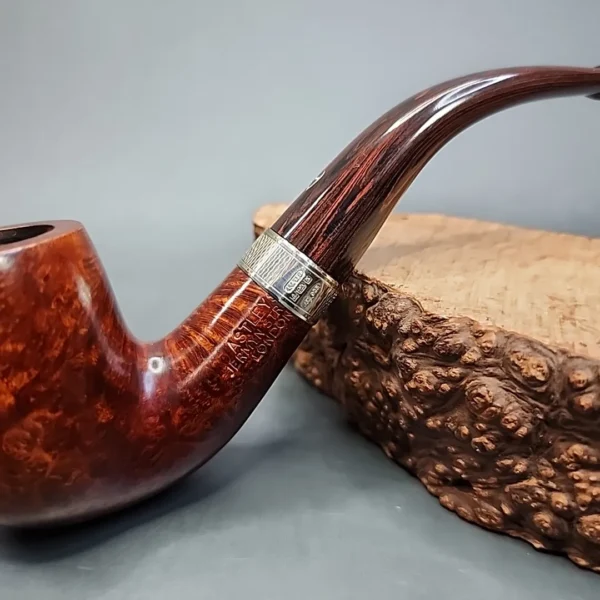 Astleys of London by Les Wood, Bent Billiard Estate Briar Pipe, Unsmoked [SOLD] - Image 3