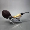 Steve Liskey Swimming Bamboo Blowfish, Estate Briar Pipe, American Estates - Image 3
