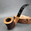 Radice Rind Cherrywood with Faux Bamboo Estate Briar Pipe, Italian Estates - Image 3